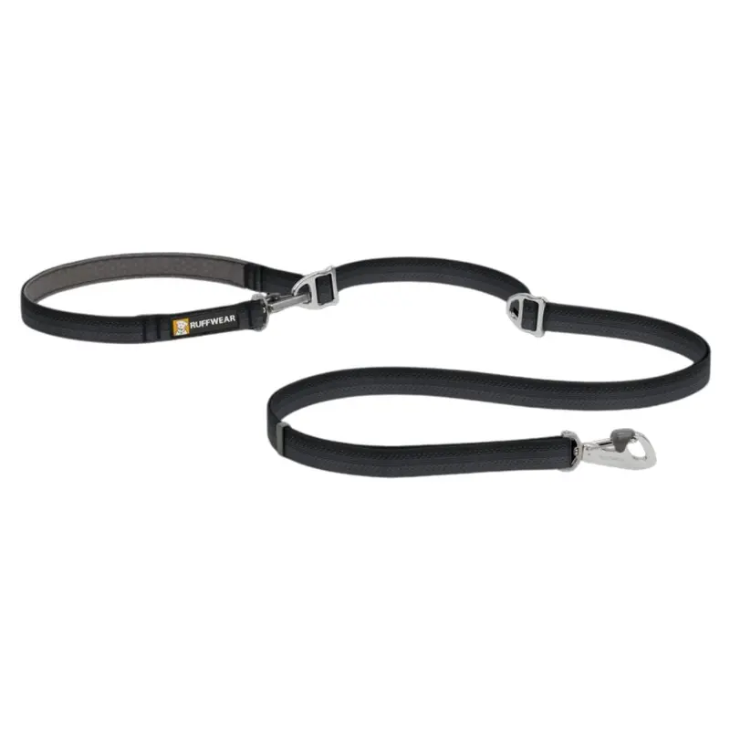 RuffWear Switchbak Double-Ended Dog Leash 7' Basalt Gray