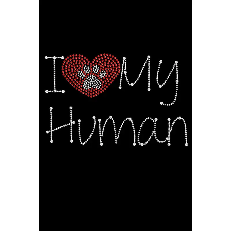 I Love My Human - Dog Tank