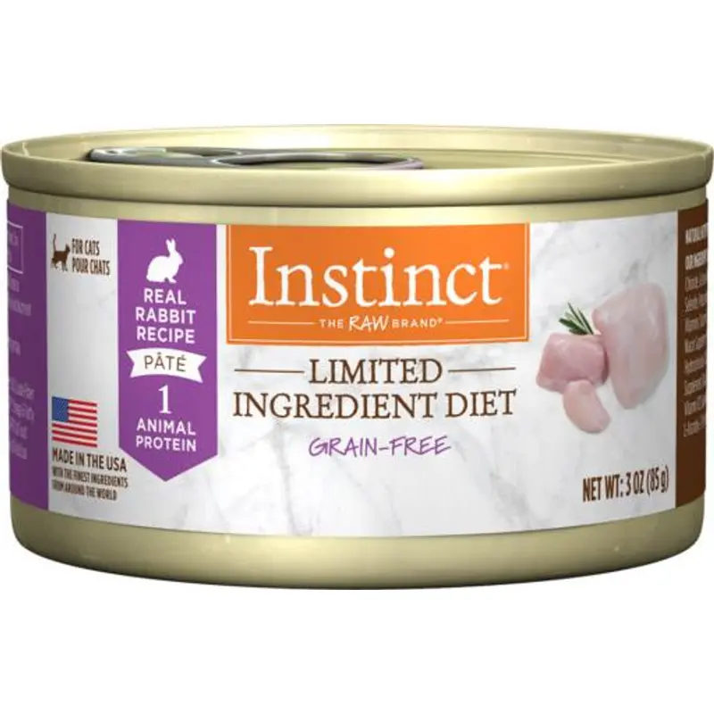 Instinct Limited Ingredient Diet Grain Free Recipe Natural Wet Canned Cat Food