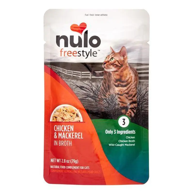 Nulo Cat Chicken & Mackerel in Broth Pouch