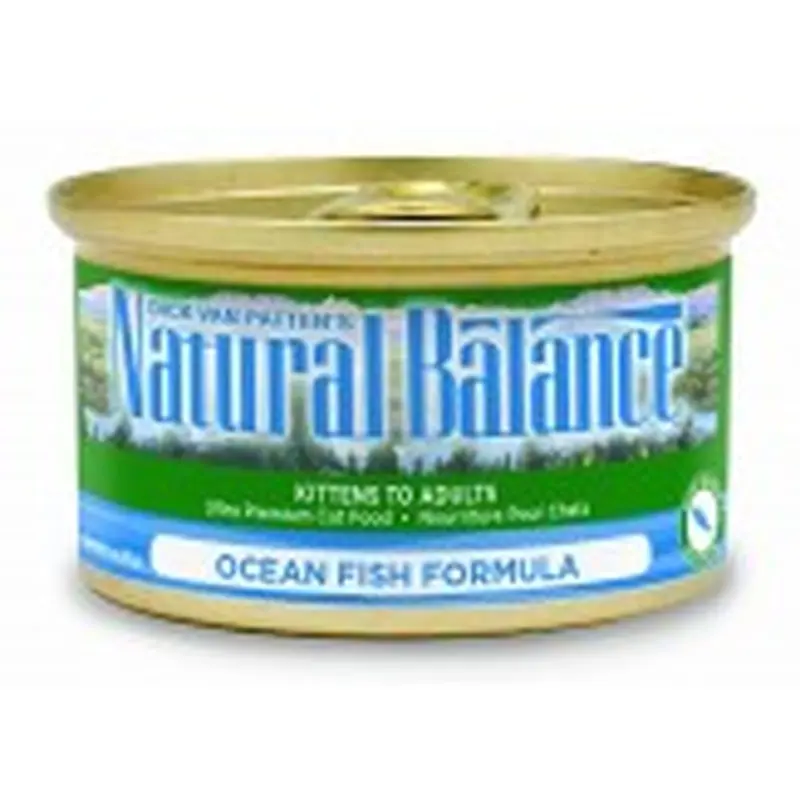 Dick Van Patten's Natural Balance Ocean Fish Canned Cat Food  5.5 oz.