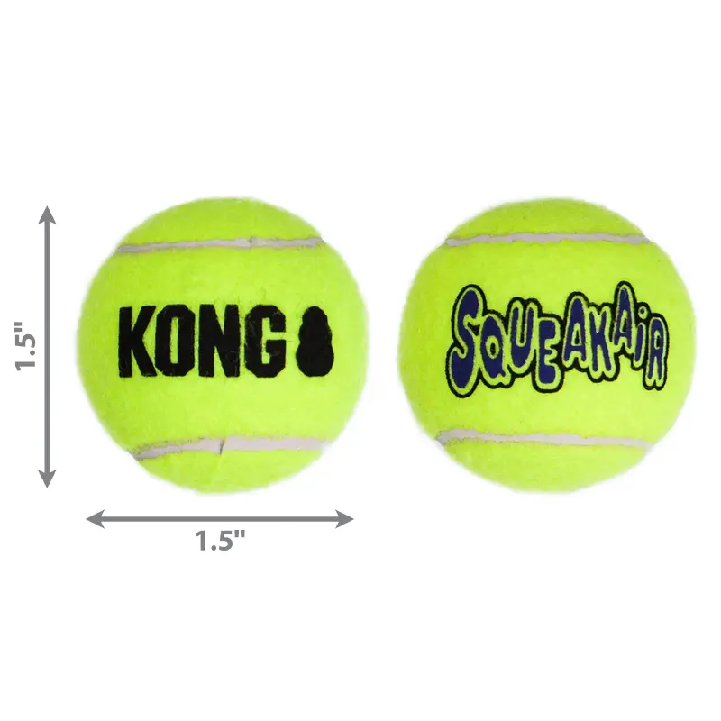 Kong Dog Toy SqueakAir Balls 3pk eXtra Small