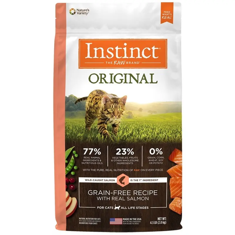 Instinct Original Grain-Free Real Salmon Dry Cat Food