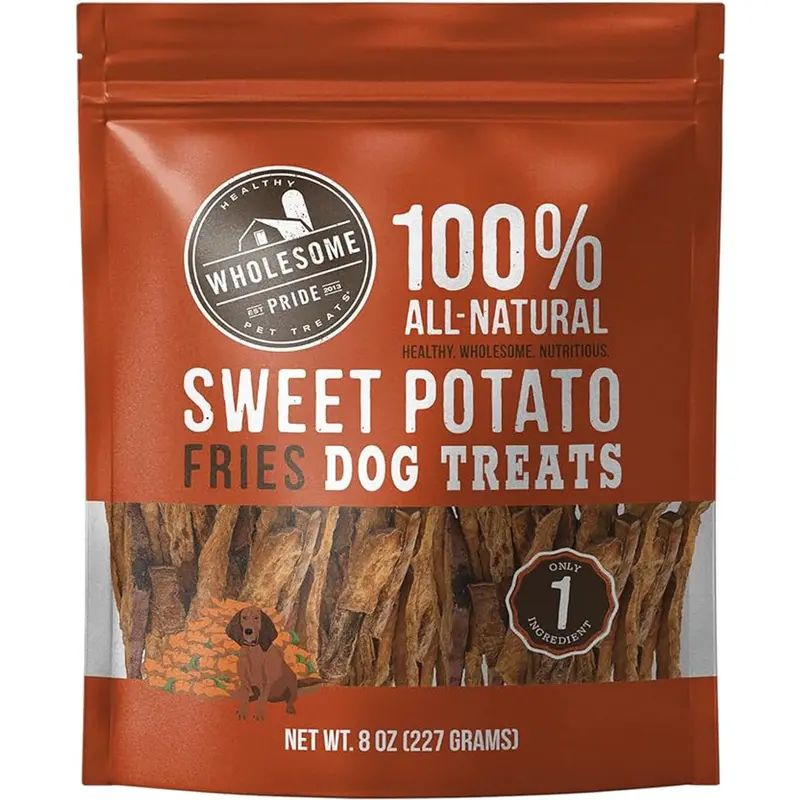 Wholesome Pride 100% Natural Sweet Potato Dog Fries