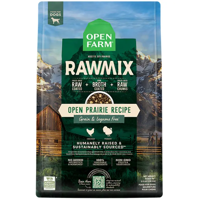 Open Farm Raw Mix Ancient Grain Open Prairie