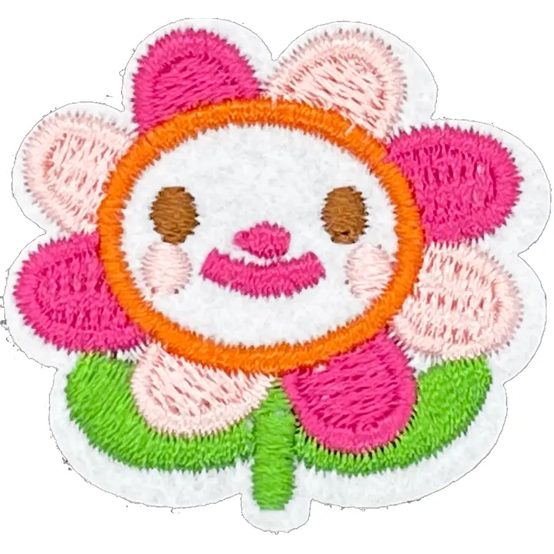Flower Face - Patch