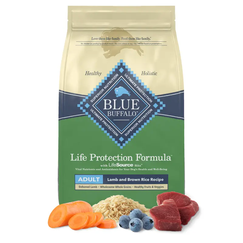 Blue Buffalo Adult Lamb and Brown Rice Dry Dog Food