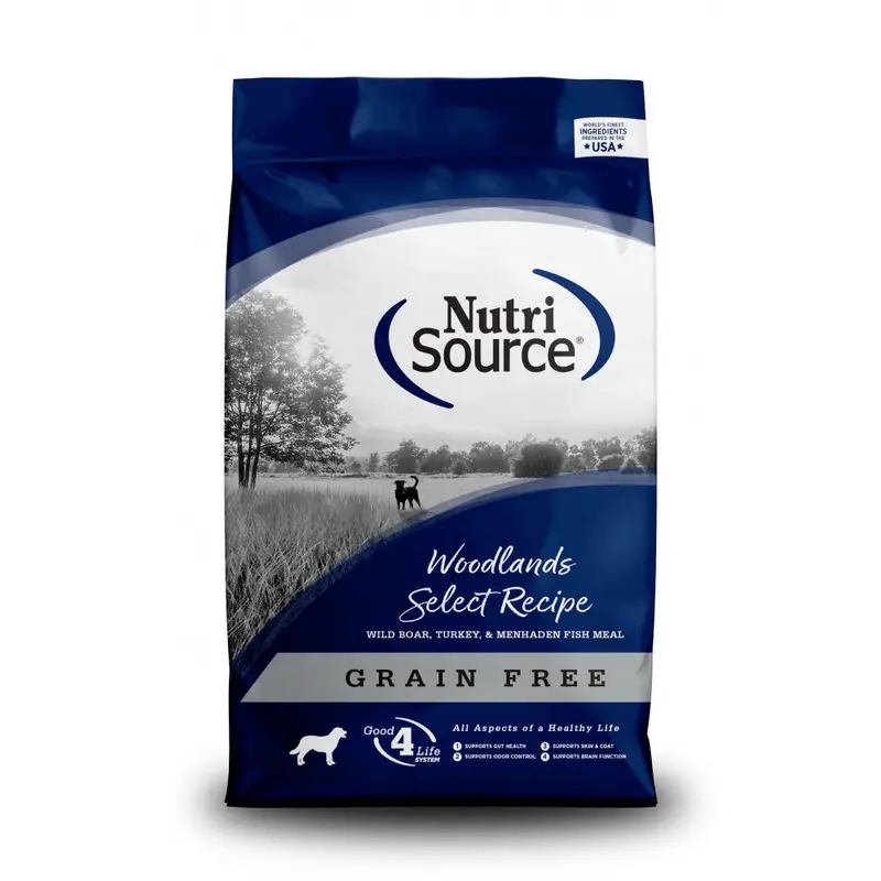 NutriSource Grain Free Woodlands Dry Dog Food