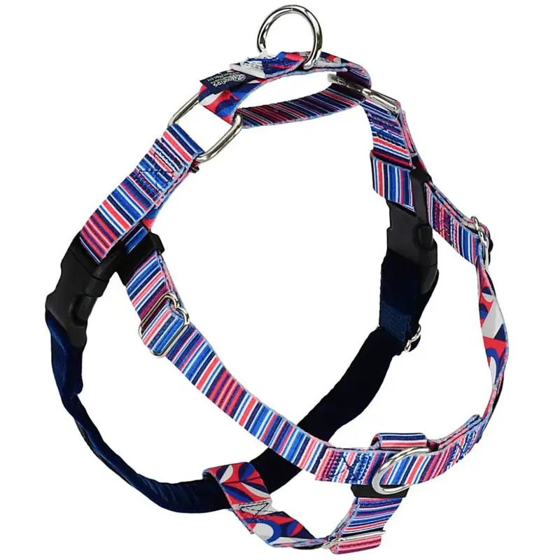 2 Hounds Design Freedom No-Pull Dog Harness - Large 1" x 28-32" - Rocky