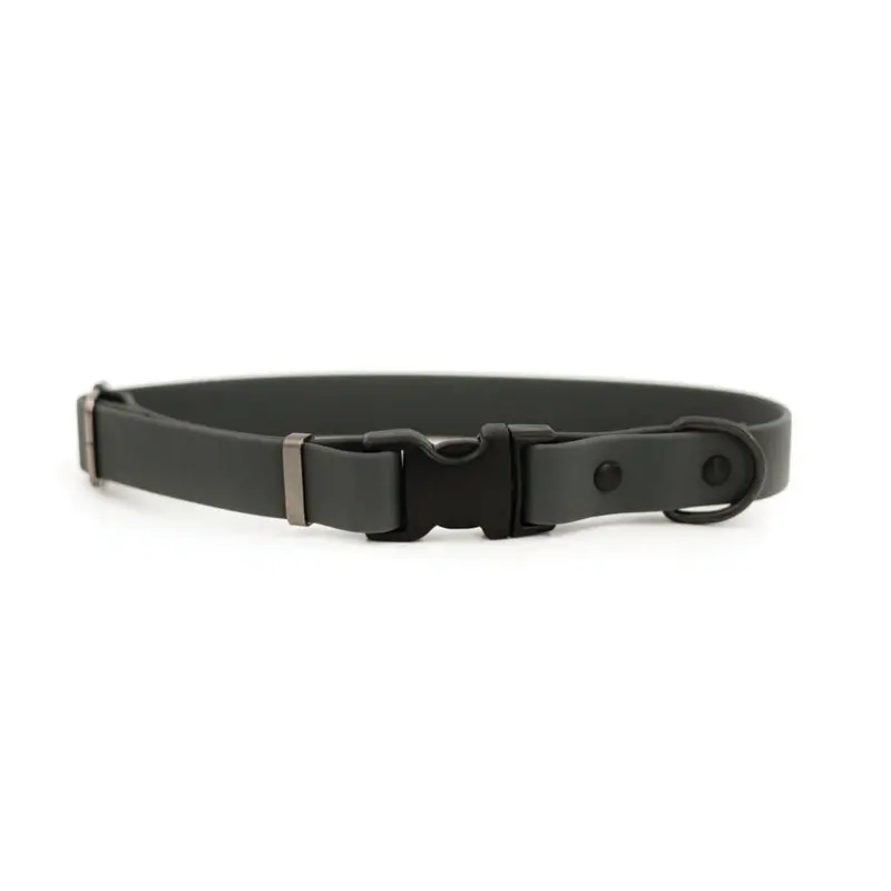 Euro-Dog Waterproof Dog Collar X-Small Charcoal