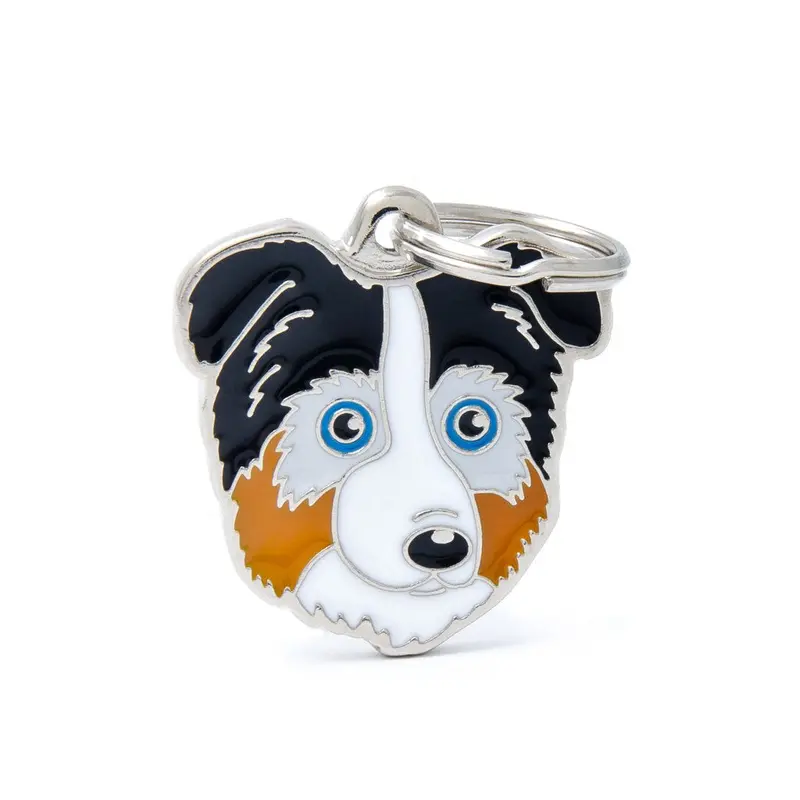 My Family ID Australian Shepherd Tag