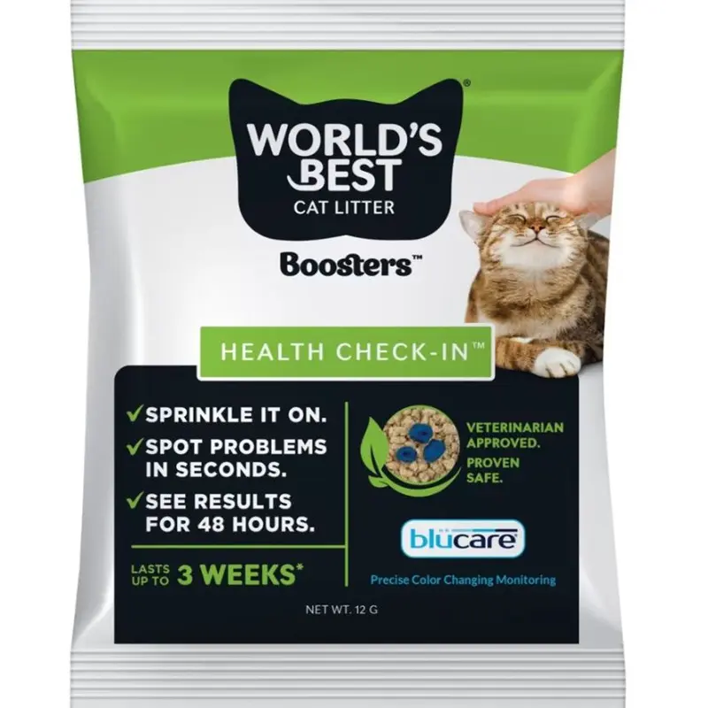 World's Best Cat Litter Health Check-In Boosters Litter Additive