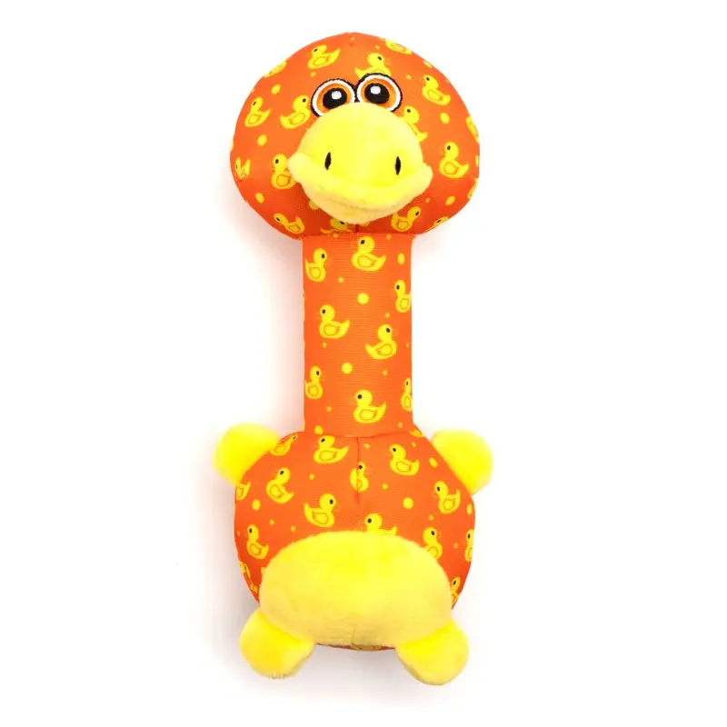 Orange Ducky Long Neck Toy