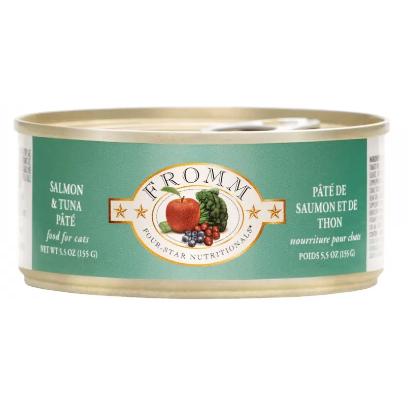 Fromm Four Star Canned Salmon & Tuna Pte Cat Food