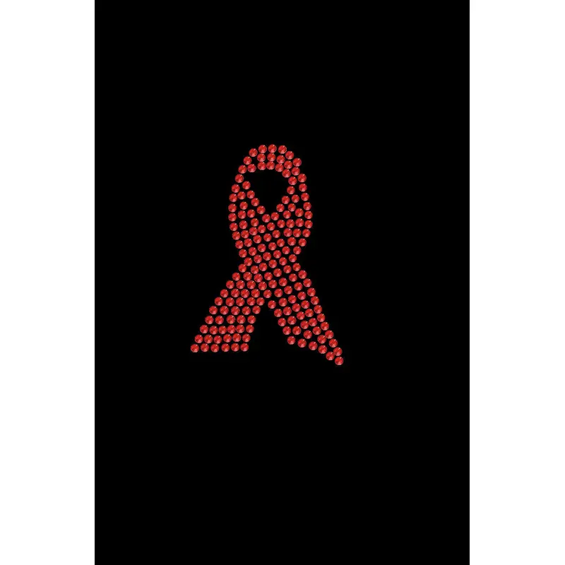 Ribbon (Red Rhinestones) - Bandanna