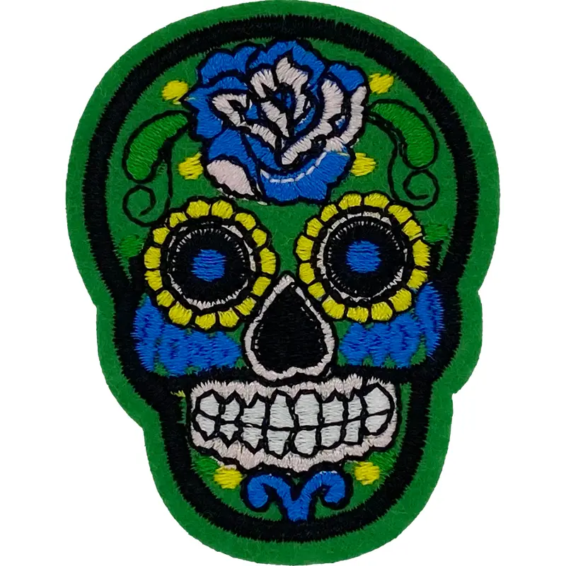 Sugar Skull (Green) Patch