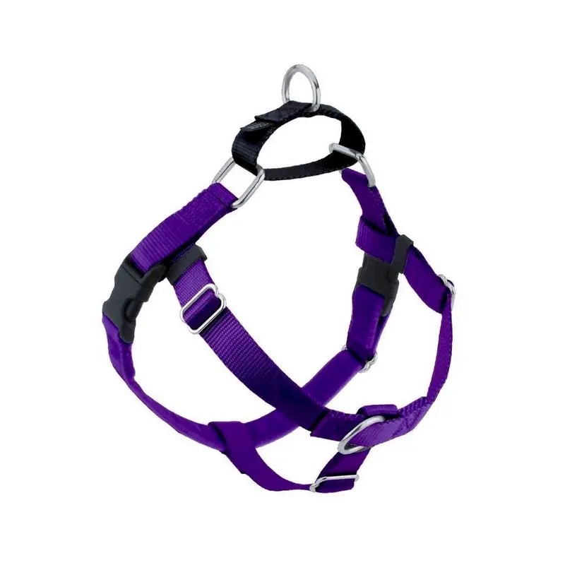 2 Hounds Design Freedom No-Pull Dog Harness - XX-Large "1 x 36-44" - Purple