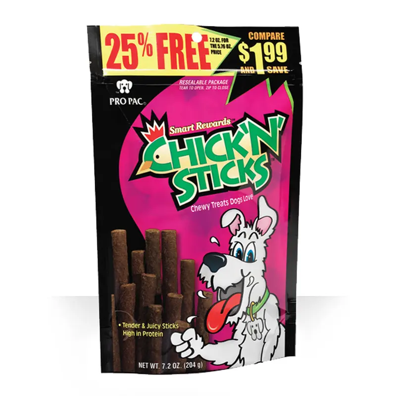 PRO PAC Smart Rewards Chick 'N' Sticks Dog Treats