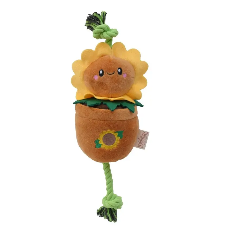 Territory Sunflower Treat & Tug Dog Toy