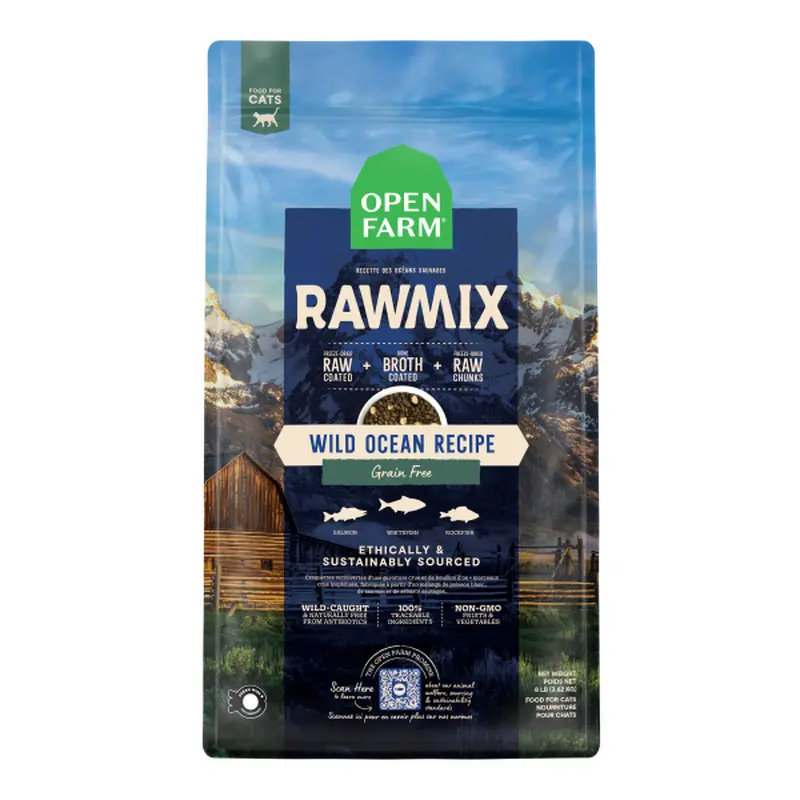 Open Farm Cat RawMix GF Wild Ocean 2.25 lb