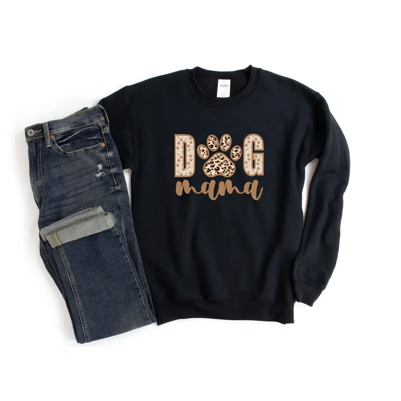 Shirt People Sweatshirt Unisex Crew Neck People Apparel People Shirt DOG MAMA