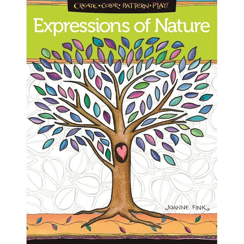 Expressions of Nature Coloring Book