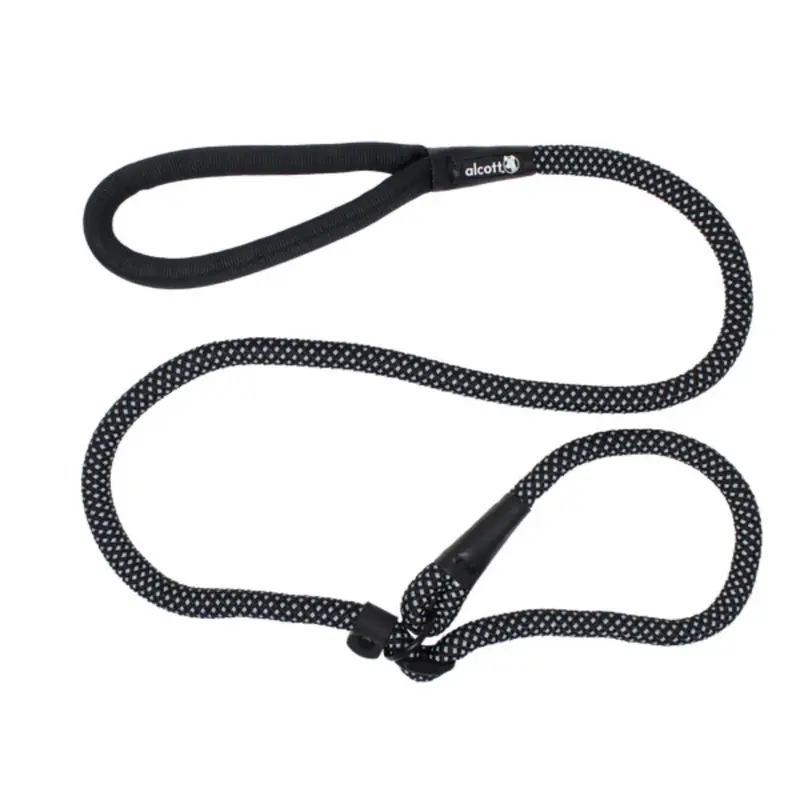 Alcott Dog Slip Leash - Large 5' - Black