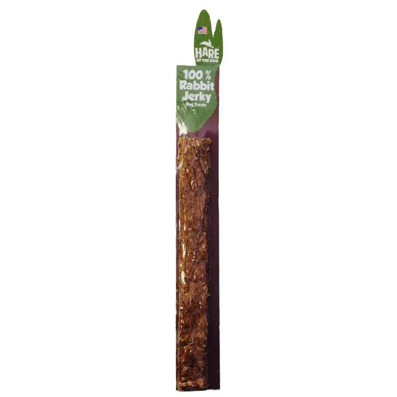 Hare of the Dog 100% Rabbit Jerky Stick Dog Treats