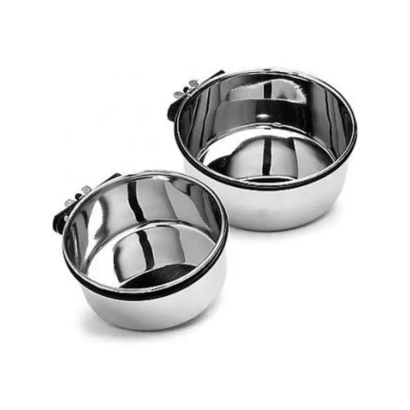 Spot Ethical Pet Stainless Steel Coop Cup Bird Dish with Bolt 10oz