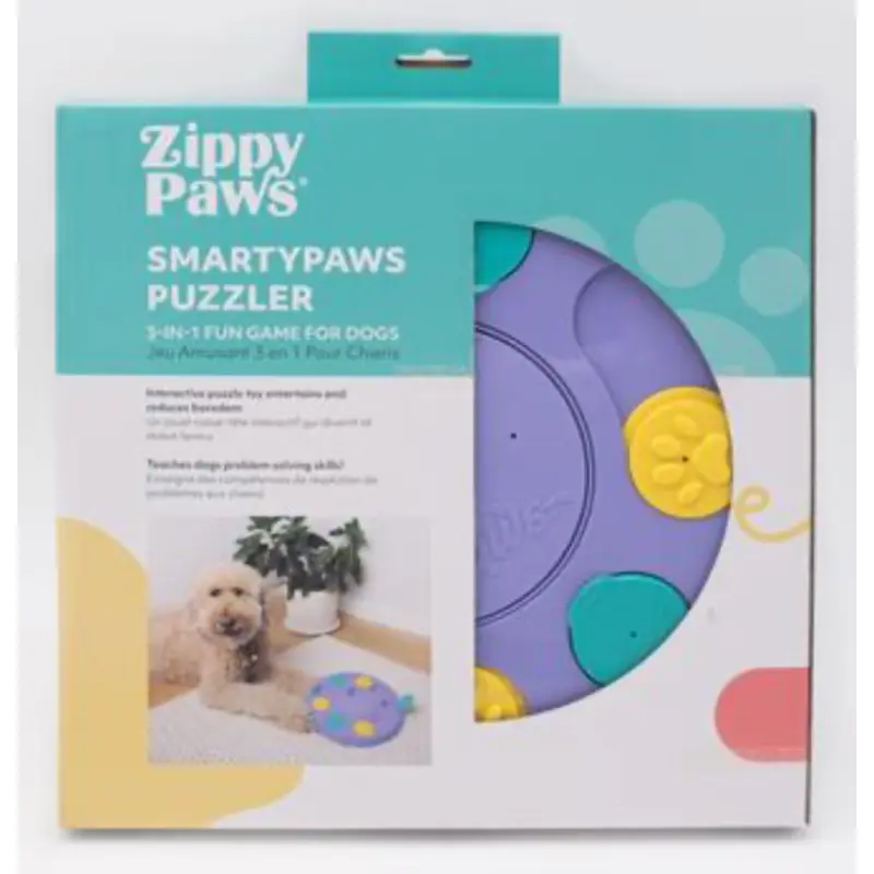 Zippy Paws Smartypaws Puzzler Purple