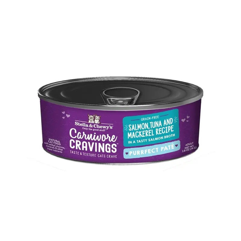 Stella and Chewy's Wet Cat food Salmon and Tuna Pate 2.8oz