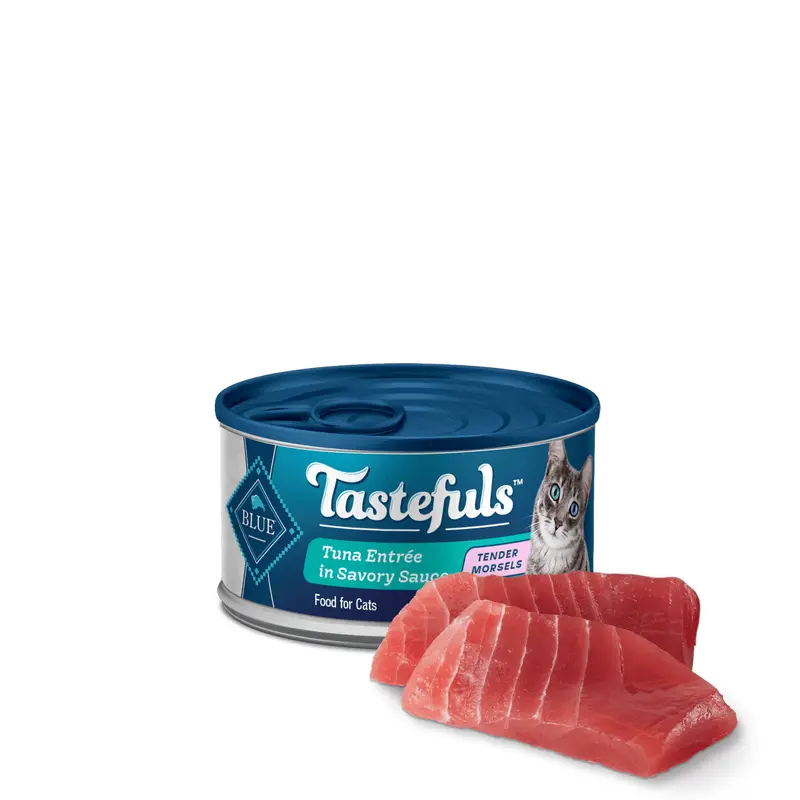 Blue Buffalo Tastefuls Adult Morsels Tuna Entree Wet Cat Can (3oz)