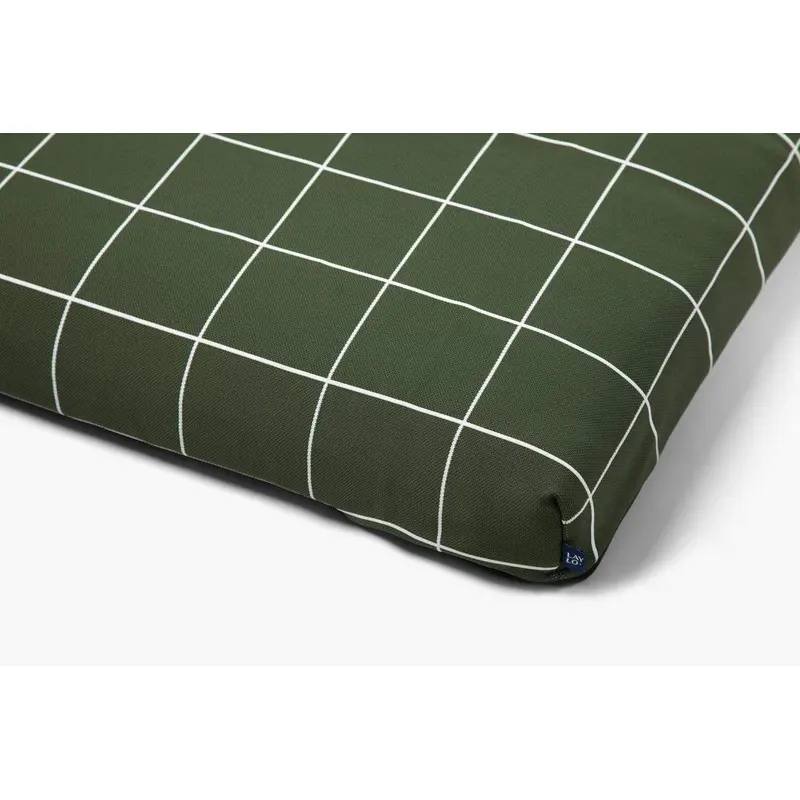 Hunter Green Grid | Dog Bed or Bed Cover