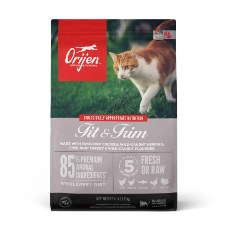 ORIJEN Grain Free Fit & Trim Dry Cat Food
