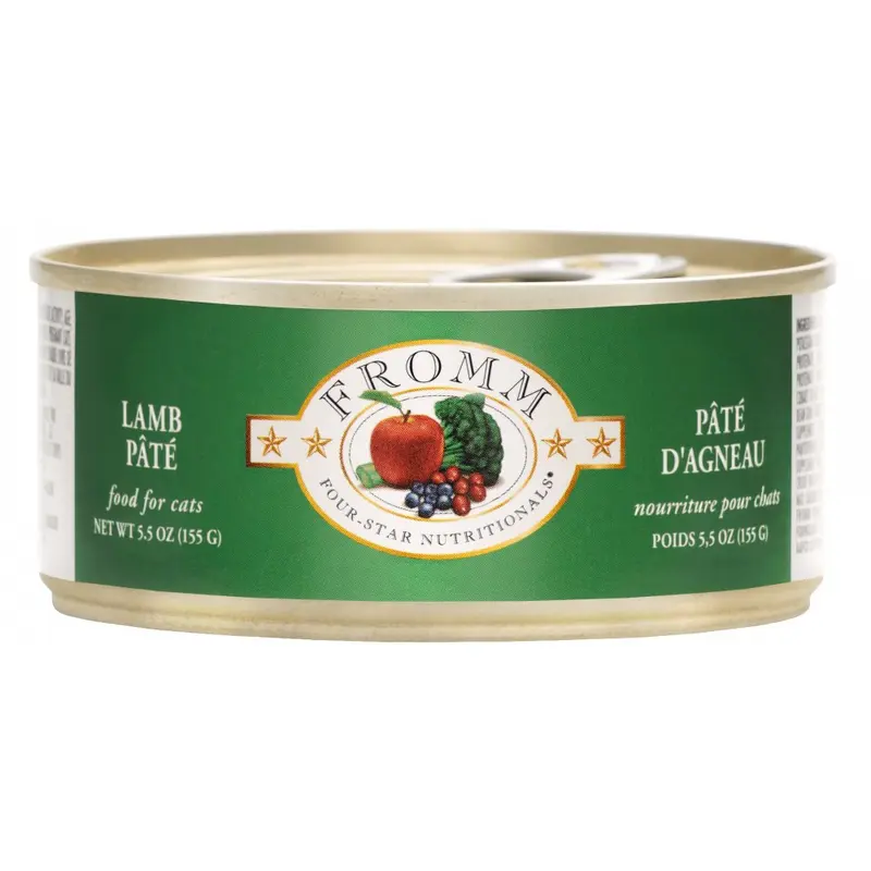 Fromm Four Star Canned Lamb Pte Cat Food