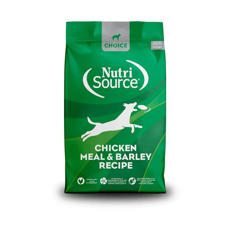 Nutrisource Choice Dry Dog Food - Chicken Meal & Barley - 5lb Bag