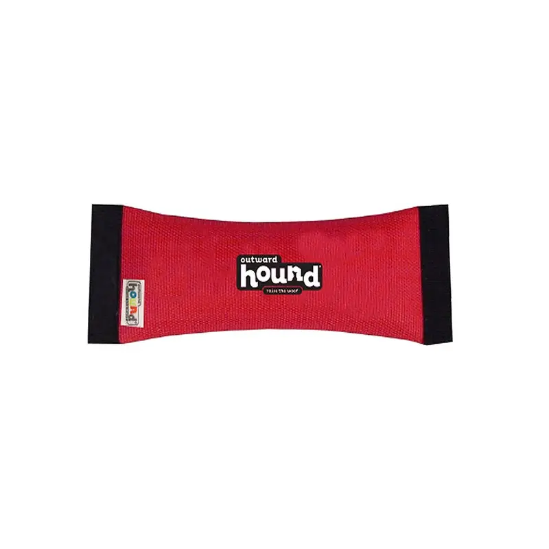 Outward Hound FireHose Fetch Dog Toy  Red  Large