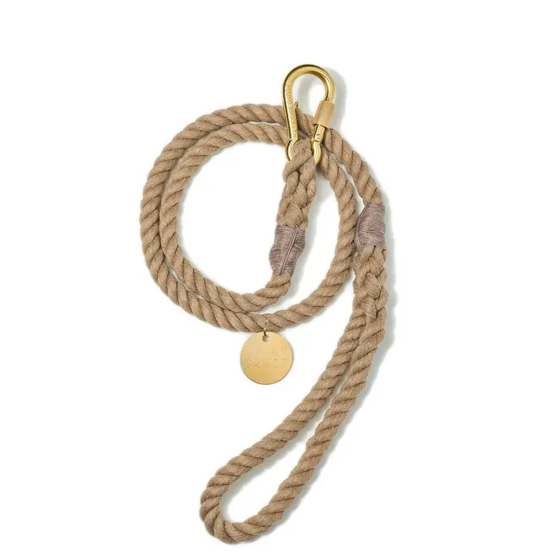 Natural Rope Dog Leash, Standard
