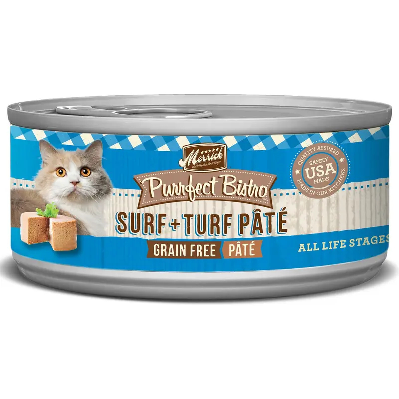 Merrick Purrfect Bistro Grain-Free Surf & Turf Pate