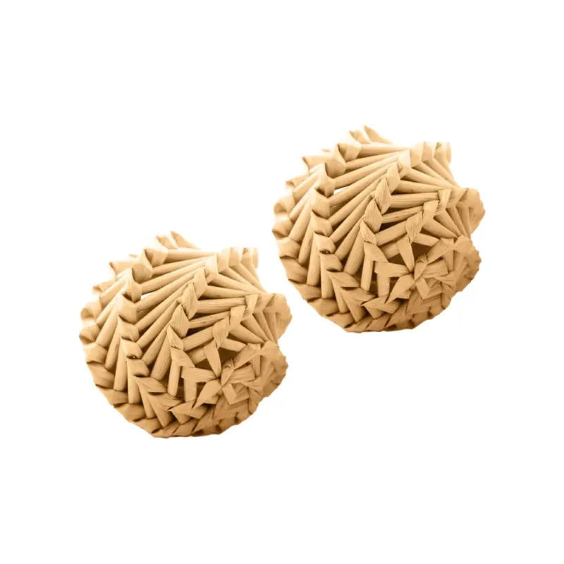 Kong Cat Toy Naturals Straw Ball 2-pk