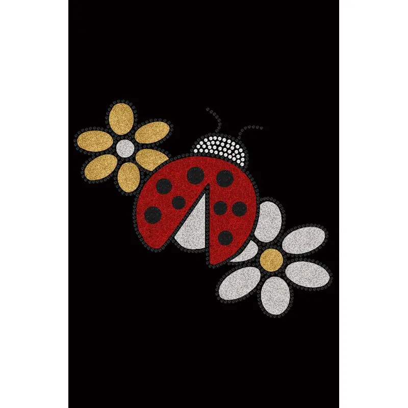 Glitter Ladybug & Daisies - Custom Tutu