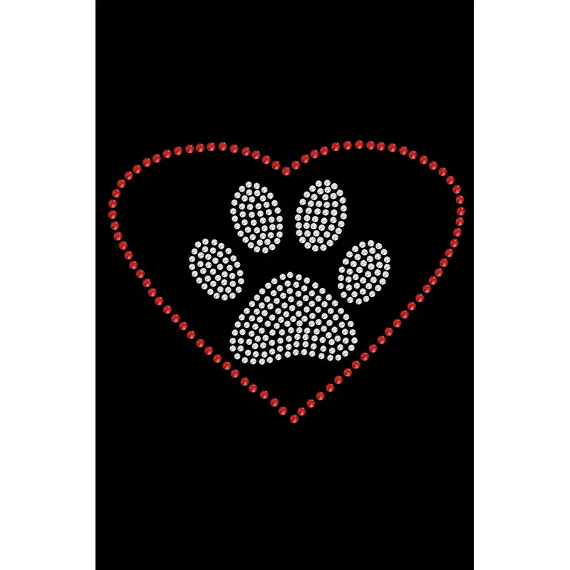 Heart with Paw bandana