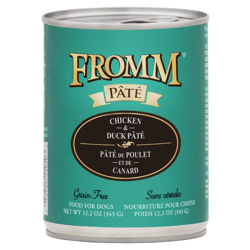 Fromm Grain Free Canned Chicken & Duck Pte Dog Food
