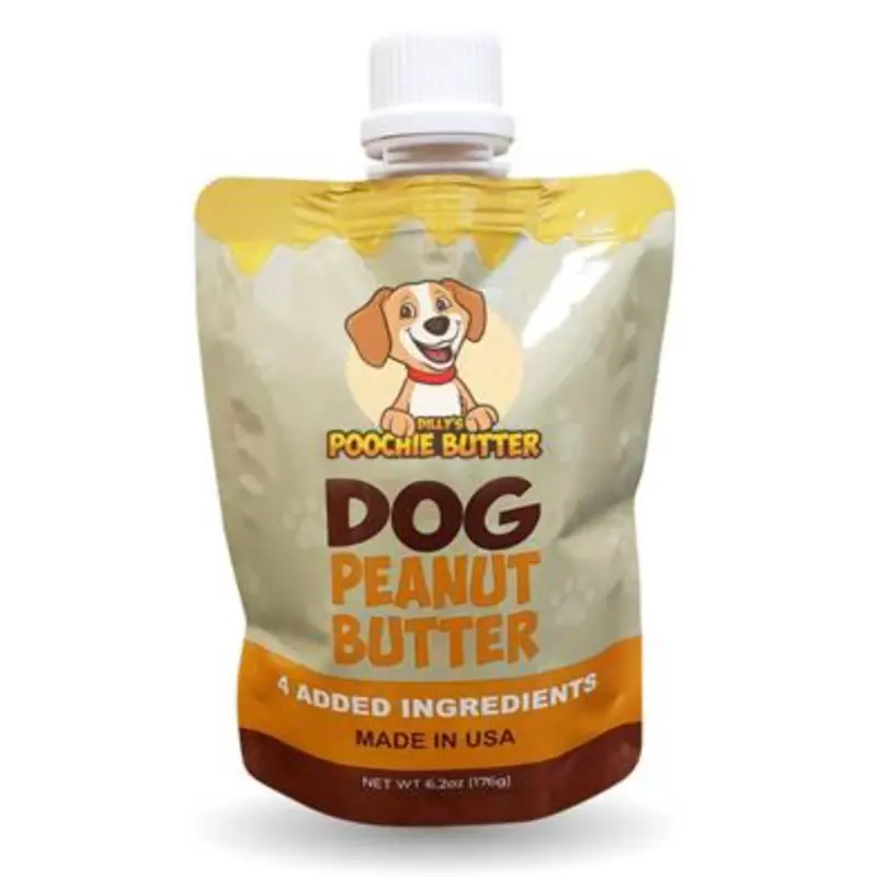 Poochie Peanut Butter Squeeze Pack