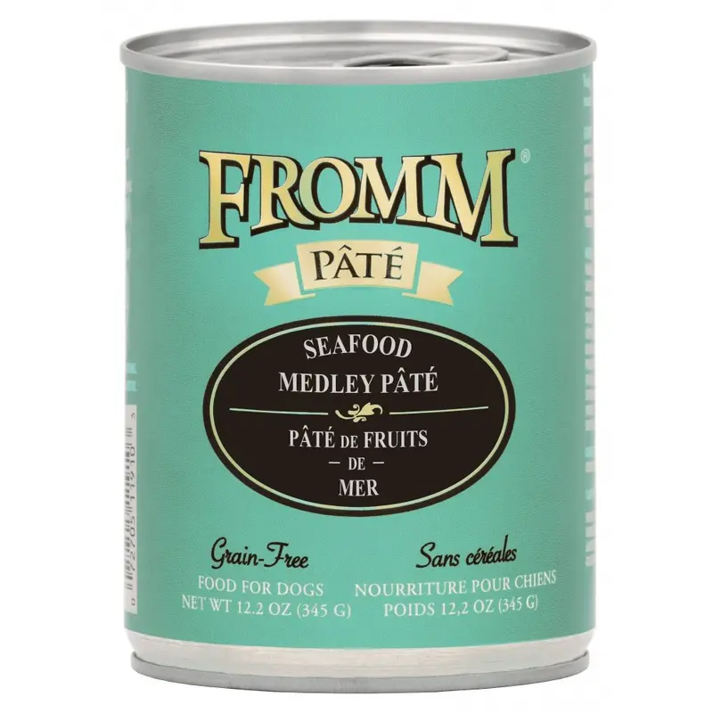 Fromm Grain Free Canned Seafood Medley Pte Dog Food