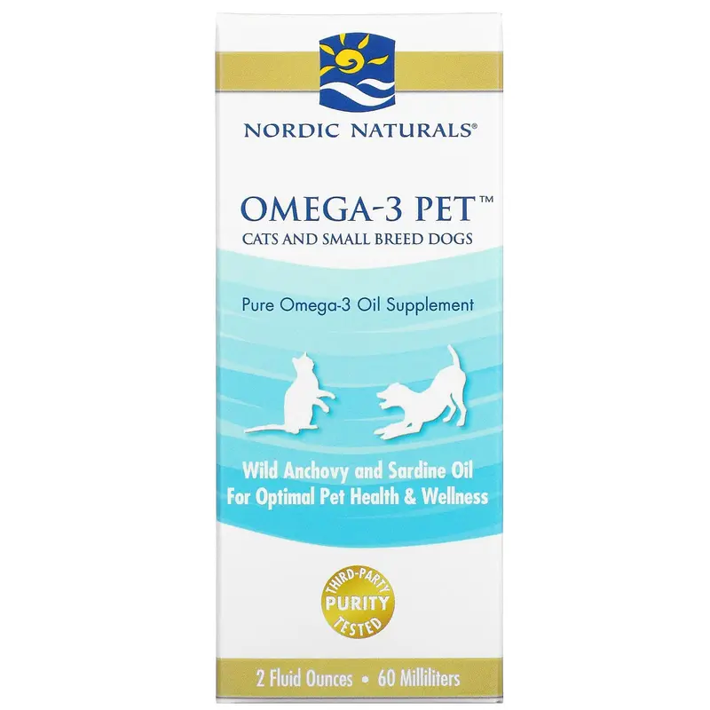 Nordic Naturals Omega-3 for Cat and Small Breed Dogs 2oz