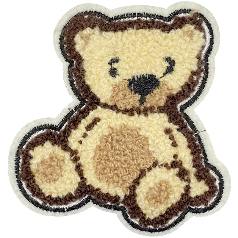 Chenille Bear - Patch
