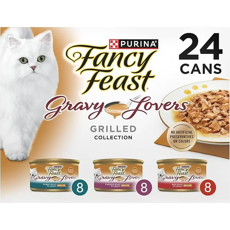 Fancy Feast Gravy Lover Variety 3oz 24ct