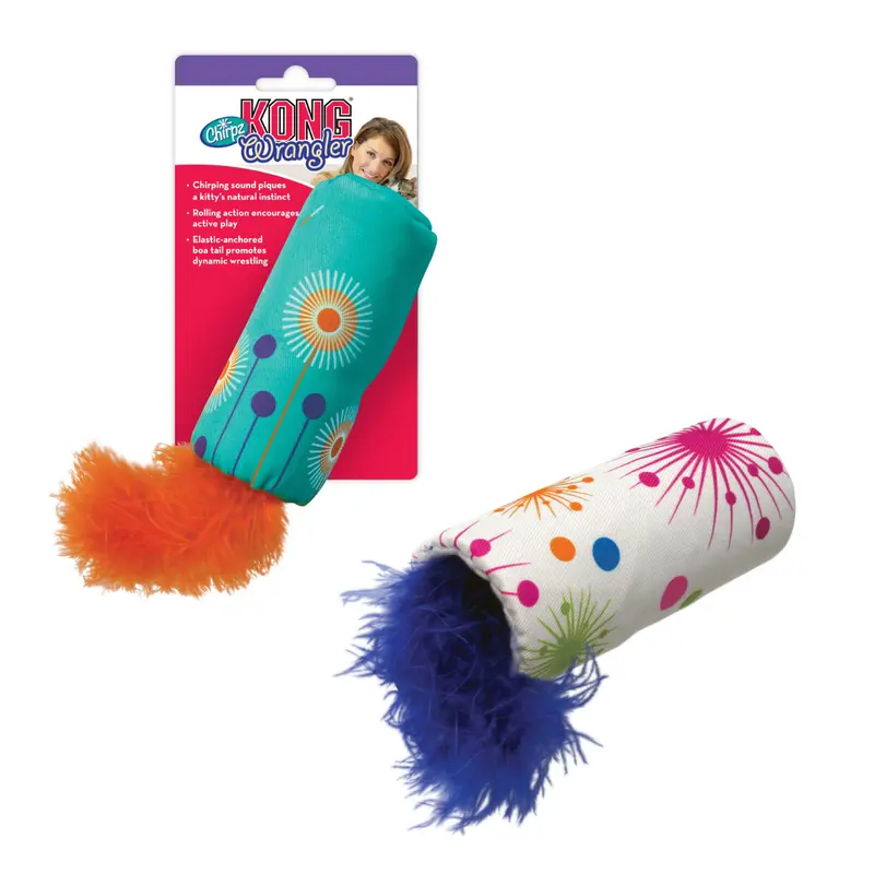 Kong Cat Wrangler Chirpz Toy