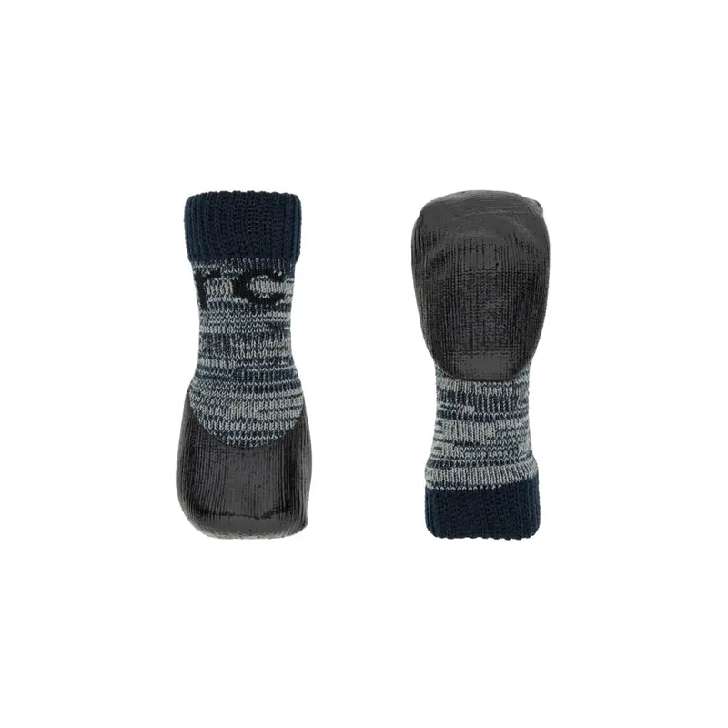 RC PETS Sporty PAWks, Charcoal Heather, XXS, 1 1/4"x3"